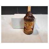 Vtg 4" Hand Carved Wood Buddha