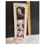 Vtg 16" Porcelain Doll
