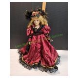 19" Jane L Dolan Porcelain Doll
