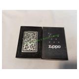 Vtg Marlboro Storming Scroll Zippo Lighter