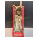 Vtg 18" Battery Operated Animated Christmas Doll