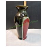13" Vtg Art Pottery Vase