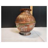 Cooper  Hammered Vase