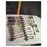 Hammered Stainless Steel Flatware