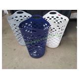 (3) Flex Laundry Hampers