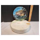 Wild Wings Bass Beauties On Top Decorative Plate