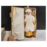 Vtg Porcelain Doll
