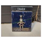 Sterling Silver Amethyst Charm