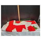 Red & White Quilt
