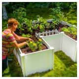 Vita Keyhole 6' x 6' Composting Garden Bed