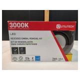 Utilitech LED Recessed Gimal Kit 3000K