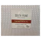South Point Home Fashions 4pc Sheet Set, Twin/XL