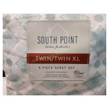 South Point Home Fashions 4pc Sheet Set, Twin/XL