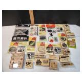 Collection of Wood-Mounted Rubber Stamps