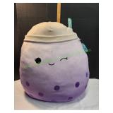 26' Squishmallows Poplina the Purple Boba Tea