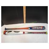(2) Louisville Slugger TPX Omaha Ball Bats