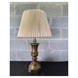 Brass Table Lamp w/ Shade