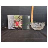 Wine Country Clear Glass Serving Bowl