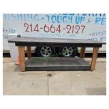 Heavy-Duty Extra Long Rolling Work Table