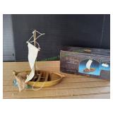 Fontanini Galilee Fishing Boat Set by Roman