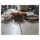 (4) Wicker Baskets