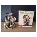 Musical Angel w/ Cherubs & Animals Water Fountain