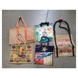 (5) Retailers Carry Tote Bags