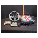 Steering Wheel, Dance Mat, Controllers & More