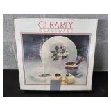 Clearly Glassware 20pc Dinnerware Set