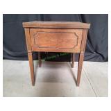 Wood Sewing Machine Cabinet