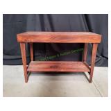 Rustic Wood Console / Entry Way Table