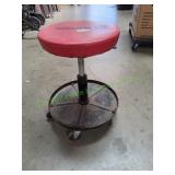 Alltrade Adjustable Rolling Mechanic Seat