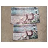 (2) Bath Rugs