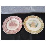 (2) Decorative Plates
