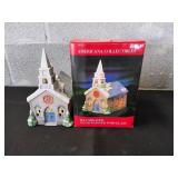 Americana Collectibles Porcelain Church