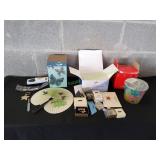 Butterfly Gift Box w/ (2) Watches, Keychain & More