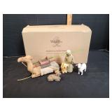 Willow Tree Shepherd and Stable Animals