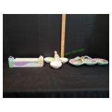 (3) Collectible Candy Dishes & More