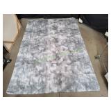 6x9 Grey Shag Area Rug