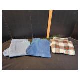(2) Ladies Capri, Sz 10 & Ladies Lg Pajama Bottoms