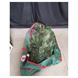 Large Pre-Lit Berry Pine Christmas Tree in Bag