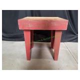 Primitive Style Multi-Tone Side Table