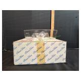 Princess House Heritage Crystal Chip/Dip Bowl