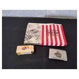 Clerk First Revolver Box w/ 22 Ammo & Belt Buckle