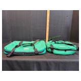 (2) Carry-Outs Insulated Transporting Carry Bags