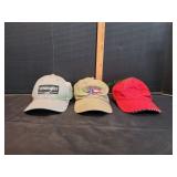 (3) Ball Caps