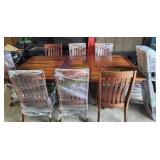 Wilmington Trestle Mission Rustic Dining Table