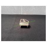 Vtg Small Metal Grand Piano Trinket Box