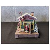 Hawthorne Village Switchman Santa Figurine