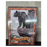 11x17 Winchester Grizzly Bear Metal Sign